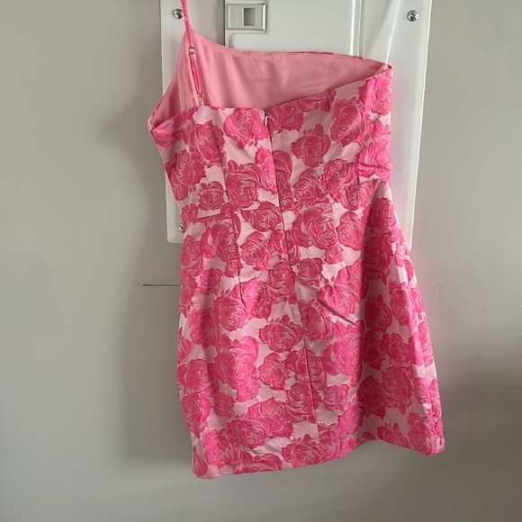 Pink rose mini dress - Picture 2 of 2
